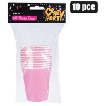 Pink Party Cups - 10 Pack